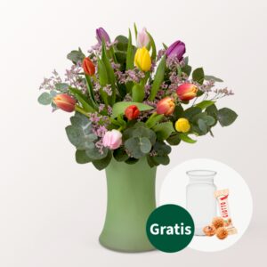 Blumenstrauß Tulpenwiese