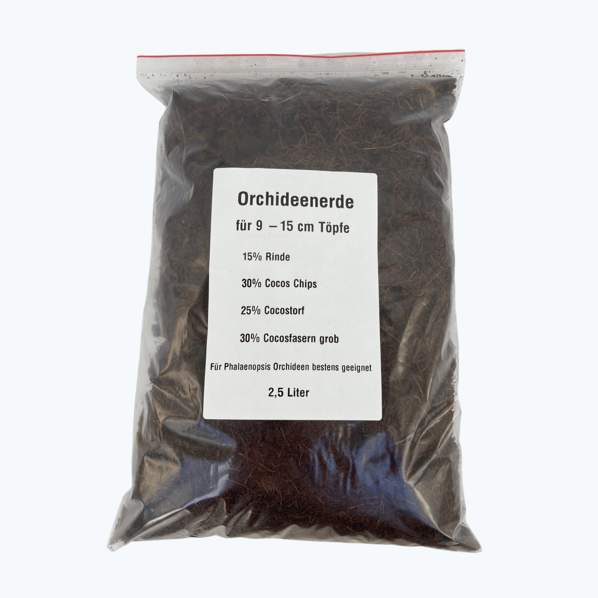 Orchideenerde für das Wachstum