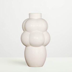 Keramikvase Ballon Beige