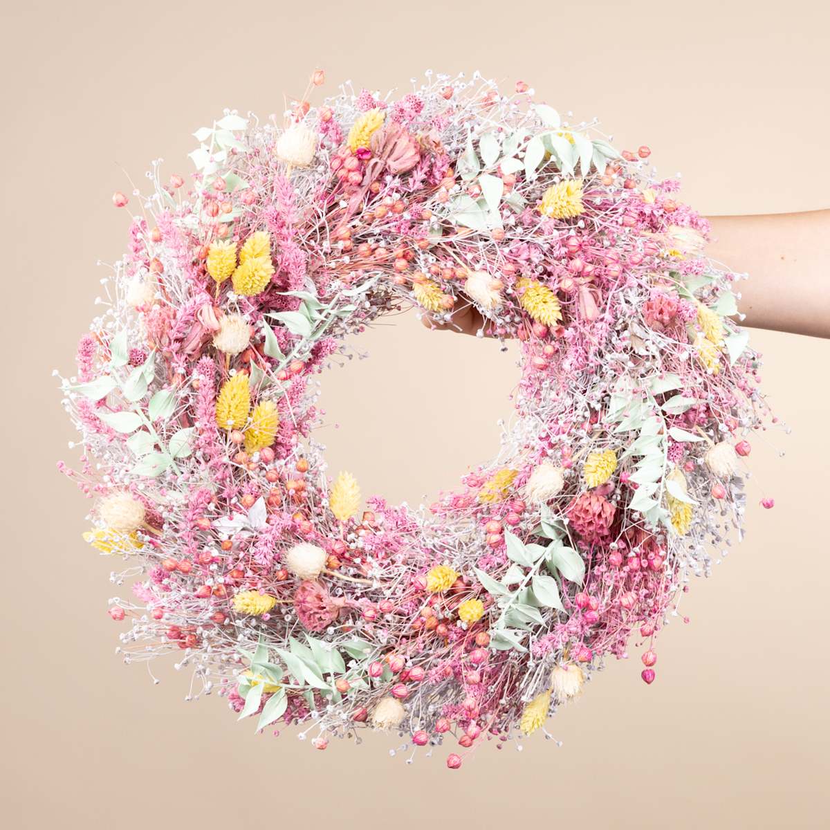 Trockenblumenkranz Blooming Flower