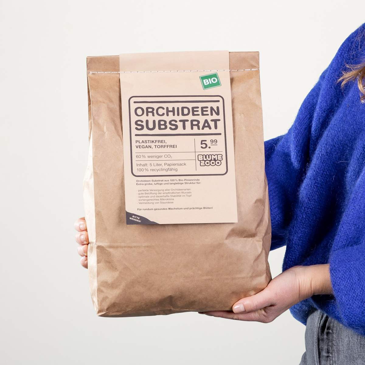 BIO Orchideensubstrat Paper Bag - 5 Liter