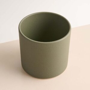 Keramik Übertopf Grün - 21 cm