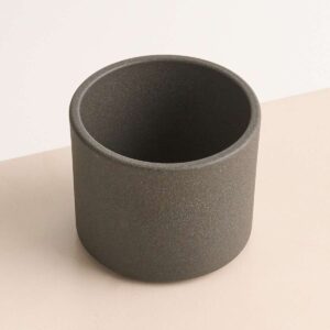 Keramik Übertopf Anthrazit - 10,5 cm