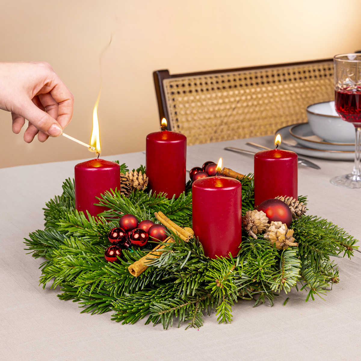 Adventskranz klassisch Classic Advent