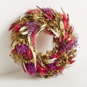 Trockenblumenkranz Golden Queen