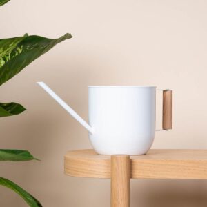 Metall Gießkanne Weiß