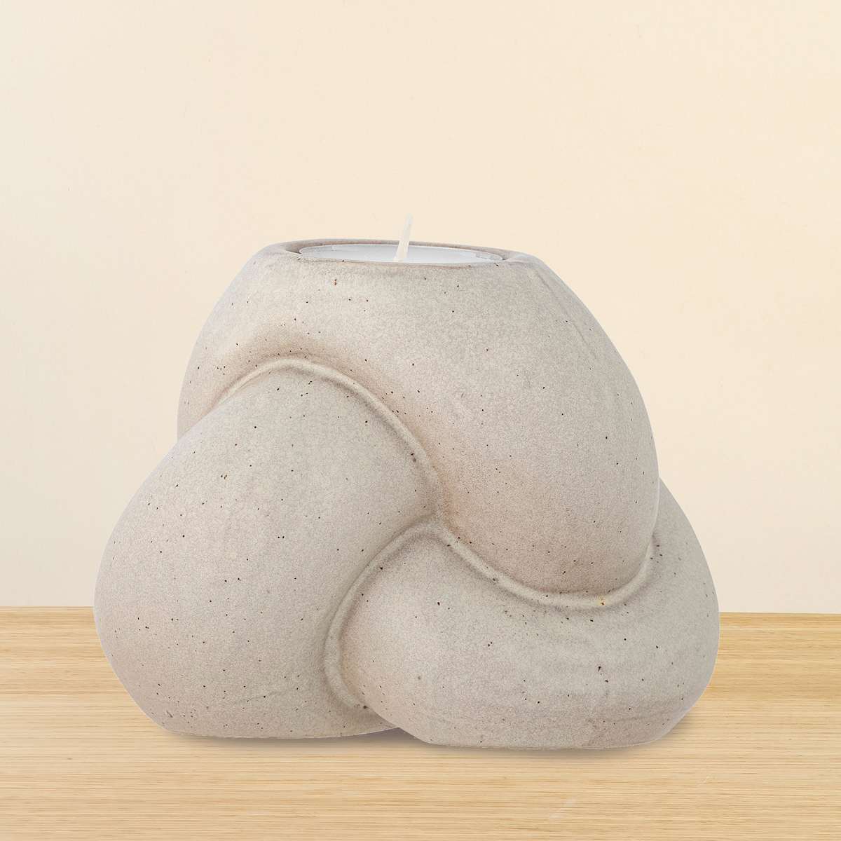 Keramik Kerzenhalter Tangle