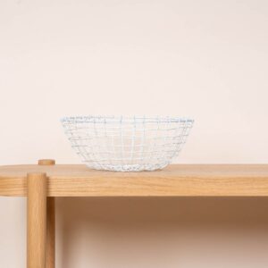 Metallkorb Weiß
