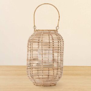 Bloomingville Lander Laterne Glas Natur