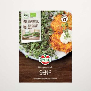 Senf Keimsprossen Saatscheiben BIO