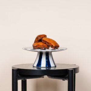 Keramik Etagere Blau/Weiß