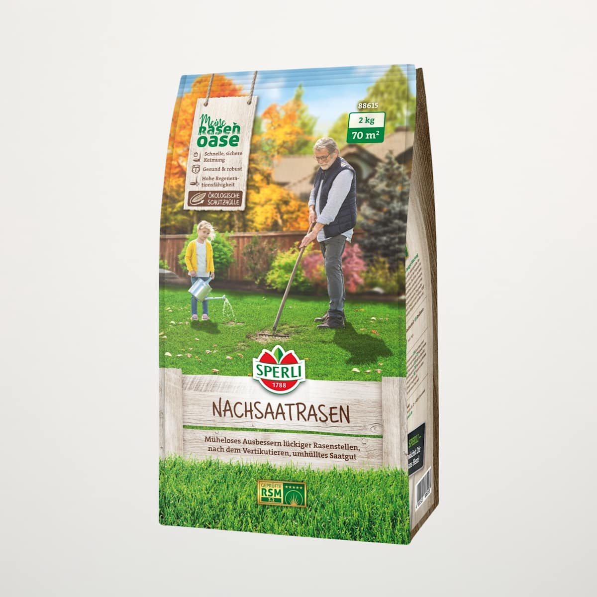 SPERLI's Nachsaatrasen Samen RSM 3.2 umhüllt 2kg