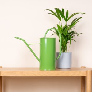 Metall Gießkanne Grün