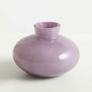 Glasvase Klein Flieder