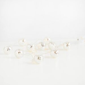 Lichterkette Disco Silberfarben