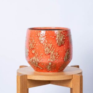 Keramik Übertopf Bunt - 23 cm