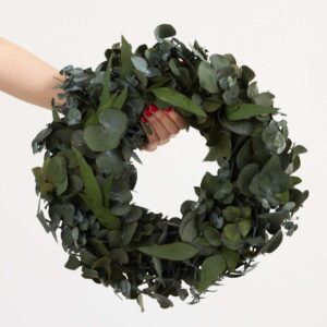 Trockenblumenkranz Eukalyptus XL