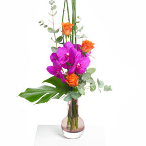 Tropischer Blumengruß