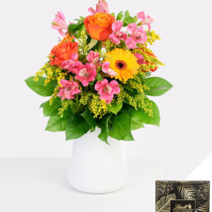 Sonnige Geburtstagsgrüße mit Lindt-Pralinen