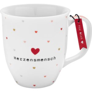 Gruss & Co Tasse „Herzensmensch“