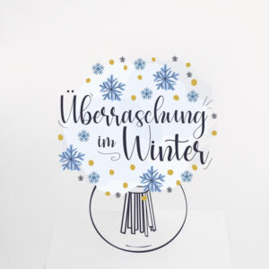 &Uuml;berraschungsstrau&szlig; Winter