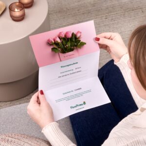 Digitaler Blumengutschein ?Be my Valentine?