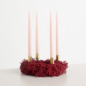 Adventskranz Pink Pearl