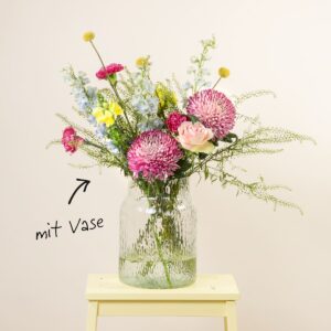 Blumenbox Sweet Delight mit Lieblings-Vase L