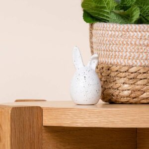 Keramik Hase Schlappohr Weiß