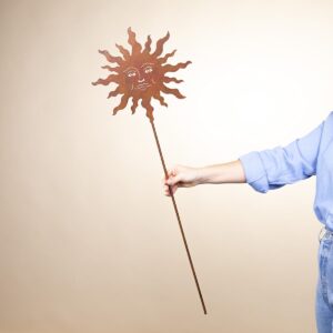 Metall Stecker Sonne