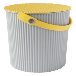 Hachiman Fraichair Eimer 20 Liter Grau Gelb