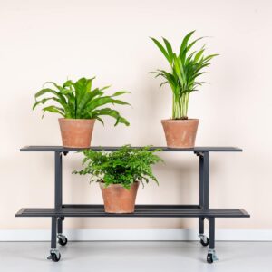 Metall Regal Schwarz