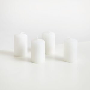 Kerze Weiß 4-er Set