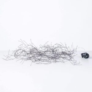 Lichterkette Schwarz Warmweiß - 1000 cm