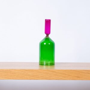 Glas Kerzenhalter Grün