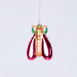 Deko Hänger Glas Fliege