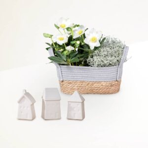 Winterzauber mit Häuschen-Set