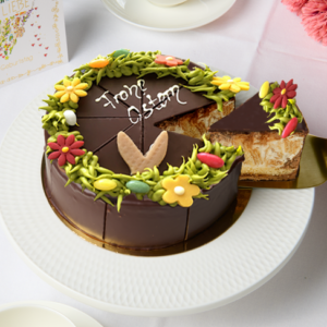 Eierlik&ouml;rtorte ?Frohe Ostern?