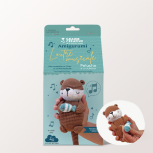 Häkelset Otter mit Musik
