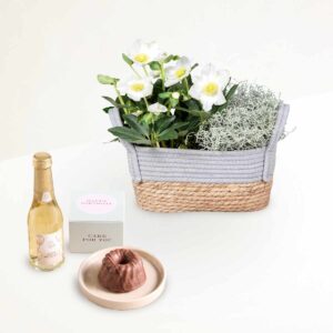 Winterzauber mit Geburtstagsküchlein und Sekt