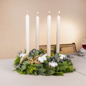 Adventskranz modern Scandi Advent