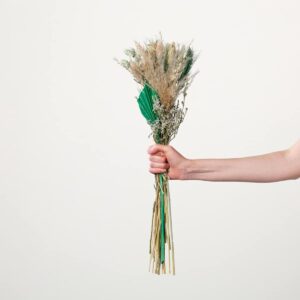 Trockenblumenstrauß Mint