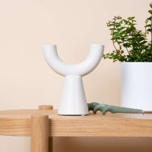 Kerzenhalter Pop Weiß Matt