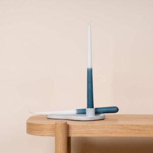 Stabkerze Dipped Blau