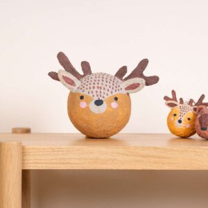 Wanddekoration Rentier