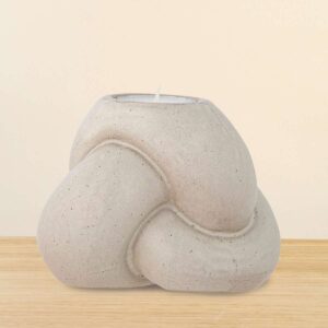 Keramik Kerzenhalter Tangle