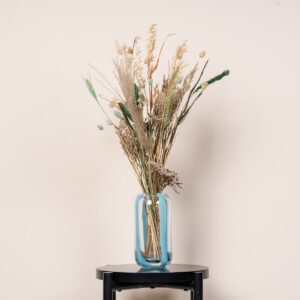 Glasvase Stripe Mint