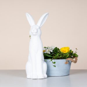 Deko Hase Weiß