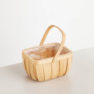 Holzkorb Henkel Natur