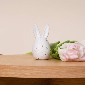 Keramik Hase Weiß
